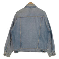 90's Lee リー デニムジャケット インディゴ レザーパッチ Size L 相当 福生店