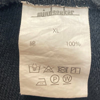 Mindseeker マインドシーカー フロントロゴ スウェットトレーナー ブラック sizeXL 瑞穂店