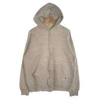 90`s RUSSELL ATHLETIC ラッセルアスレチック USA製 ジップアップ フーディー パーカー グレー Size L 福生店