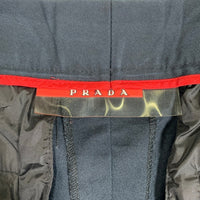 PRADA プラダ 裾ジップ パンツ ブラック Size ウエスト約80cm 福生店