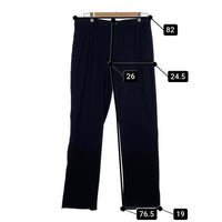PRADA プラダ ウール ノータック ストレートスラックス ネイビー イタリア製 Size 48 福生店