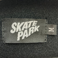 SKATE PARK スケートパーク 袖レザー ワッペンスタジャン ブラック sizeM 瑞穂店