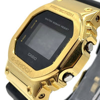 CASIO カシオ G-SHOCK デジタル クォーツ腕時計 ゴールドケース ラバーベルト DW-5600WS 福生店