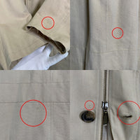 Brooks Brothers ブルックスブラザーズ コットンジャケット ジップアップ ハーフ丈 ベージュ Size L 福生店