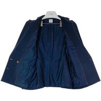 ROKU BEAUTY&YOUTH ロク ビューティーアンドユース ダブル テーラードジャケット ネイビー size38 瑞穂店