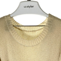 CAPRICIEUXLEMAGE カプリシュ-レマージュ ビスチェ ラメワンピース セット LEZ1041709A0002 ベージュ sizeF 瑞穂店