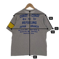 BUZZ RICKSON'S バズリクソンズ FOURTH BUT FIRST プリントTシャツ グレー Size L 福生店