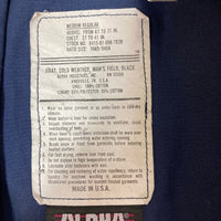 ALPHA INDUSTRIES アルファインダストリーズ USA製 80's 旧タグ SCOVILL M-65 フィールドジャケット ネイビー sizeM-R 瑞穂店