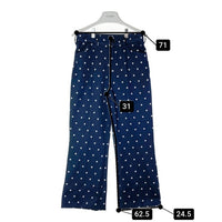 Needles ニードルス Dot Flair Pant フレアパンツ 水玉 ネイビー size2 瑞穂店