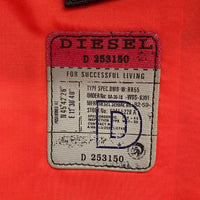 DIESEL ディーゼル D253150 カモフラ 2WAY ショルダーバッグ バックパック グレー size-※汚れ・ダメージ有 瑞穂店
