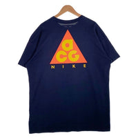 NIKE ACG ナイキエーシージー プリント Tシャツ ネイビー AO4643-451 Size XL 福生店