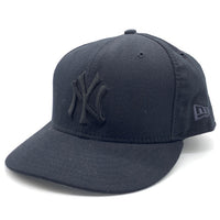 90's New Era ニューエラ MLB ニューヨーク・ヤンキース 59FIFTY ベースボールキャップ ブラック ウール USA製 Size 7 3/8 (58.7cm) 福生店