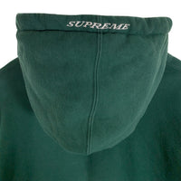 SUPREME シュプリーム 18AW Rib Logo Hooded Sweatshirt リブロゴ プルオーバースウェットパーカー グリーン Size XL 福生店