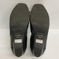 REGAL リーガル パンプス バレエシューズ フラット ブラック size22.5cm 瑞穂店