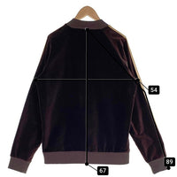 adidas Originals アディダス オリジナルス B&Y別注 ベロア トラックジャケット ブラウン BK4562 Size L 福生店