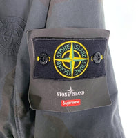 STONE ISLAND ストーンアイランド SUPREME シュプリーム 19SS Riot Mask Camo Jacket ライオット マスク カモ ジャケット ブラック カモ Size S 福生店
