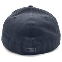 90's New Era ニューエラ MLB ニューヨーク・ヤンキース 59FIFTY ベースボールキャップ ブラック ウール USA製 Size 7 3/8 (58.7cm) 福生店