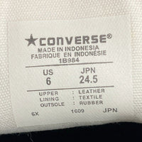 converse コンバース スニーカー 1B984 ジャックパーセル JACK PURCELL レザー ホワイト size24.5cm 瑞穂店