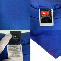 00's NIKE ナイキ Allen Iverson アレン・アイバーソン NBA 半袖 Tシャツ ブルー メキシコ製 Size L 福生店