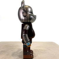 MEDICOM TOY メディコムトイ BEARBRICK ベアブリック STARWARS THE MANDALORIAN (BESKARARMOR) スターウォーズ マンダロリアン ベスカーアーマー 100% & 400% フィギュア 福生店