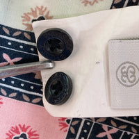 STUSSY ステューシー バンダナ柄 長袖シャツ ピンク×ブラウン sizeM 瑞穂店