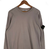 STONE ISLAND ストーンアイランド HEAVY COTTON JERSEY SWEAT SHIRT ヘビーコットンジャージー スウェットシャツ ロングスリーブTシャツ セメント 811563750 Size M 福生店