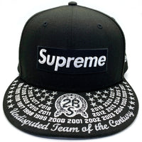 SUPREME シュプリーム 21AW NEW ERA ニューエラ 59FIFTY Undisputed Box Logo Cap ボックスロゴ ベースボールキャップ ブラック Size 7 3/8 (58.7cm) 福生店