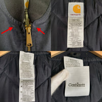 Carhartt カーハート Duck Vest ダックベスト 裏キルティング ネイビー V02 MDT Size S-R 福生店