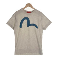 EVISU エヴィス YAMANE ヤマネ カモメ ロゴ プリント 半袖 Tシャツ グレー Size 36 福生店