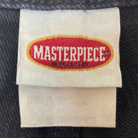 MSTERPIECE マスターピース hectic ボタン チェック ハーフパンツ ブラック sizeXL 瑞穂店