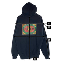 EVISEN SKATEBOARDS エビセンスケートボード KABUTO MATCH HOODIE プリント プルオーバースウェットパーカー ブラック Size L 福生店