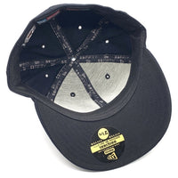 90's New Era ニューエラ NHL ニュージャージー・デビルス 59FIFTY ベースボールキャップ ブラック ウール Size 7 1/4 (57.7cm) 福生店