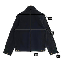 Carhartt WIP カーハートワークインプログレス DETROIT JACKET デトロイトジャケット ダック地 裏地なし ブラック 2 I034819.00E Size M 福生店