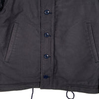 HOUSTON ヒューストン N-1デッキジャケット ネイビー タイトモデル 5N-1X Size 38 福生店