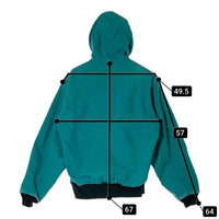 Carhartt カーハート CRAFTED WITH PRIDEタグ USA製 裏サーマル アクティブジャケット ターコイズ sizeM 瑞穂店