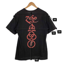 90's LED ZEPPELIN レッドツェッペリン 魔導士 プリントTシャツ ブラック 袖裾シングル Size L-XL 相当 福生店