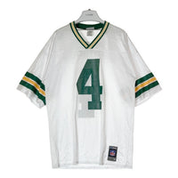 Reebok リーボック NFL Green Bay Packers グリーンベイ・パッカーズ 4 FAVRE ユニフォーム ホワイト sizeM 瑞穂店
