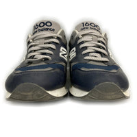 new balance ニューバランス CM1600LV レザーローカットスニーカー ネイビー Size 27.5cm 瑞穂店