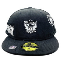 NEW ERA ニューエラ JUST DON ジャスト ドン 59FIFTY LAS VEGAS RAIDERS ラスベガス レイダース ベースボール キャップ ブラック Size 8 (63.5cm) 福生店