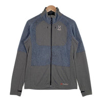 Haglofs ホグロフス High Loft Wool Jacket ハイロフトウールジャケット ブルー グレー ポーラテック 041504 Size M 福生店