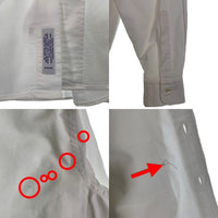 Brooks Brothers ブルックスブラザーズ Makers and Marchants ボタンダウン オックスフォードシャツ ホワイト USA製 Size 17-34 福生店