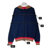 UNITED ARROWS & SONS ユナイテッドアローズ&サンズ 5513-299-0183 クリケットセーター ネイビー sizeL 瑞穂店