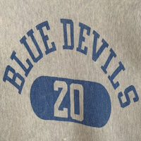 70's Champion チャンピオン BLUE DEVILS リバースウィーブ プルオーバースウェットパーカー オートミール 赤単色タグ Size M 福生店