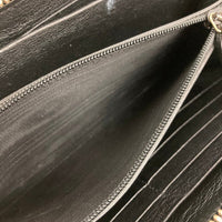 YVES SAINT LAURENT イヴサンローランリヴゴーシュ 352907 YSLロゴ ラウンドファスナー 長財布 ブラック 瑞穂店