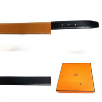 HERMES エルメス コンスタンス リバーシブル Hベルト ゴールド金具 ブラックxブラウン size60 瑞穂店