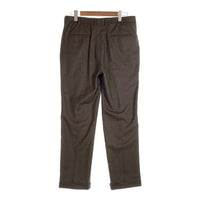 Brooks Brothers ブルックスブラザーズ ウール 2タック スラックス パンツ ダークブラウン Size 35 福生店