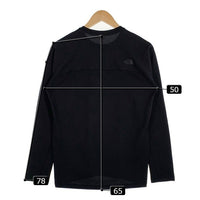 THE NORTH FACE ノースフェイス L/S FlashDry Light Crew ロングスリーブTシャツ ブラック NT11917 Size M 福生店
