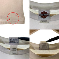 00's~ HARLEY-DAVIDSON ハーレーダビッドソン バー&シールド プリント Tシャツ ホワイト 2009コピーライト Size XL 福生店