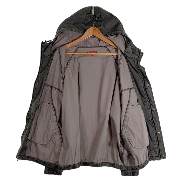 SUPREME シュプリーム 20AW Overdyed Twill Hooded Jacket オーバー