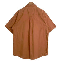 L.L.Bean エルエルビーン コットン ショートスリーブ ワークシャツ オレンジ O PD71 Size L-R 福生店